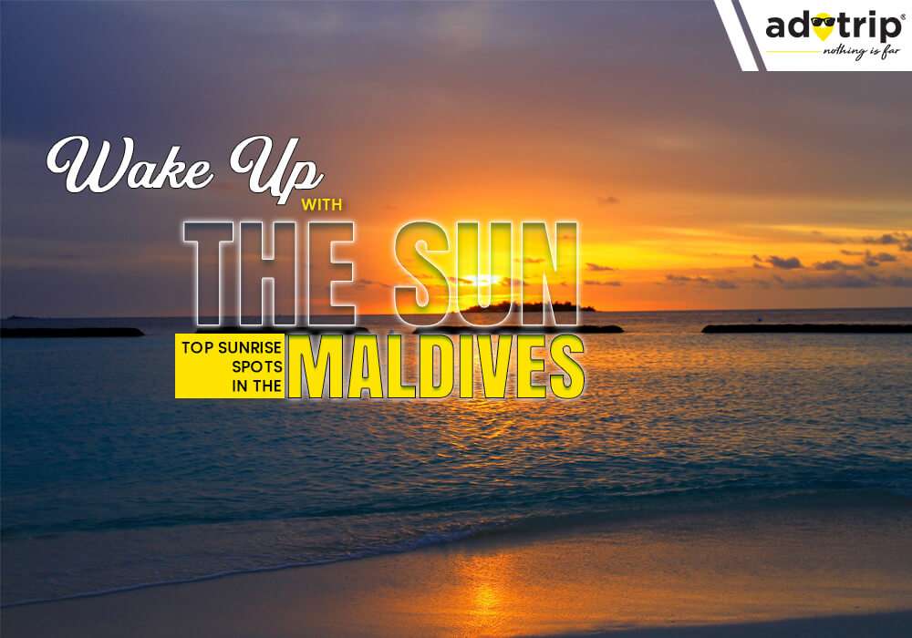 sunrise of maldives